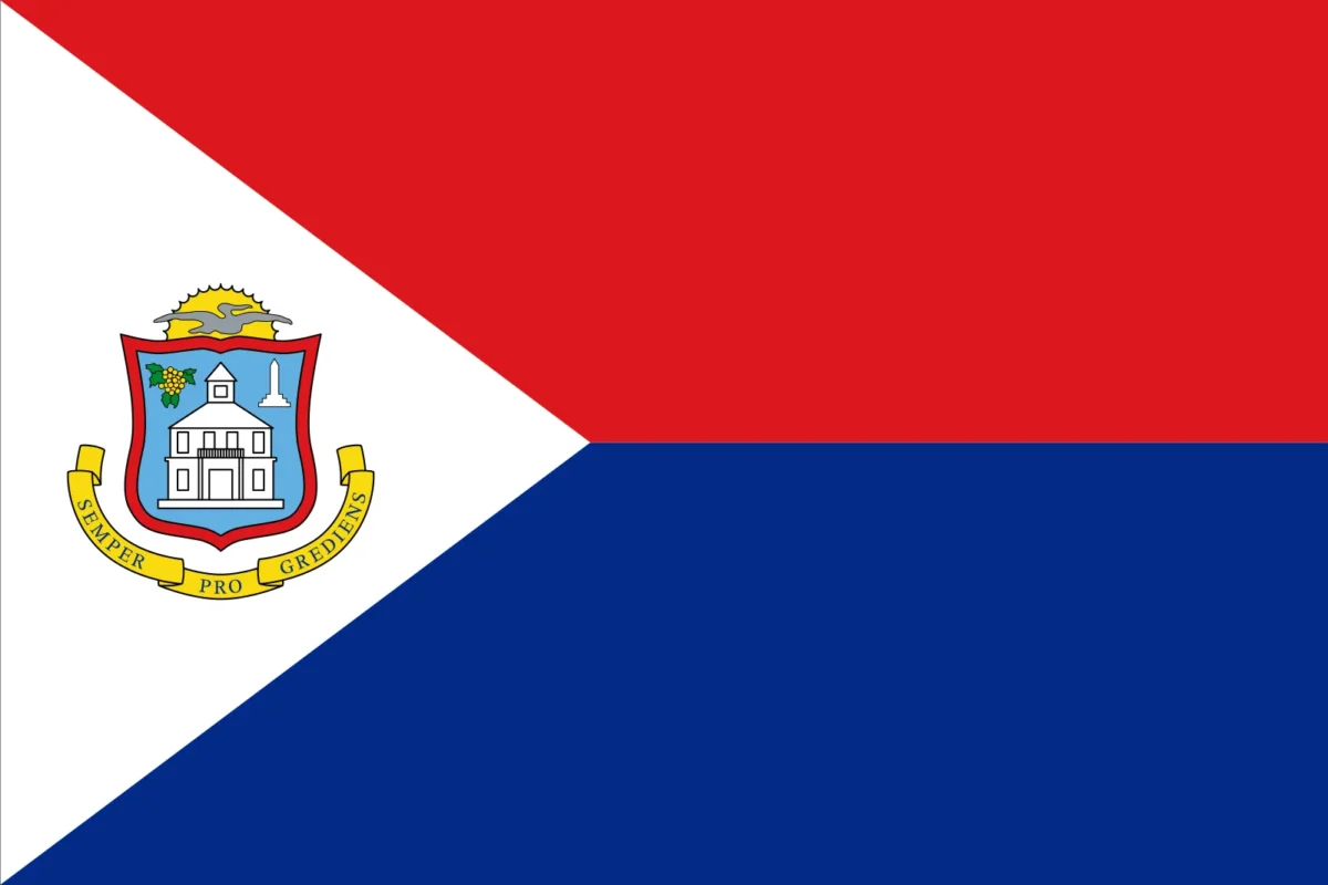 picture of Sint Maarten flag